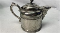 Antique Silverplate Tea Kettle Pot