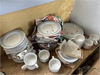 Riverside Stoneware Dinner Plates, Bowls, Cups