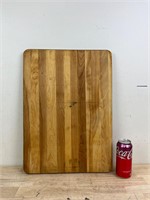 Large wooden cutting board