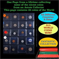 20 Great Coins of the World, hand selected, many t