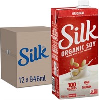 $53 12Pk 946ml SILK Organic Soy Milk