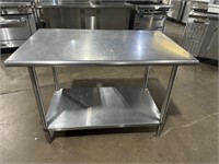 48” x 30” x 35” Stainless Table
