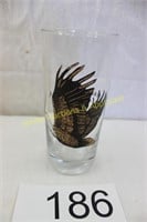 Bald Eagle "Made in the USA" Drinking Glass