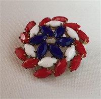 VINTAGE RHINESTONE BROOCH