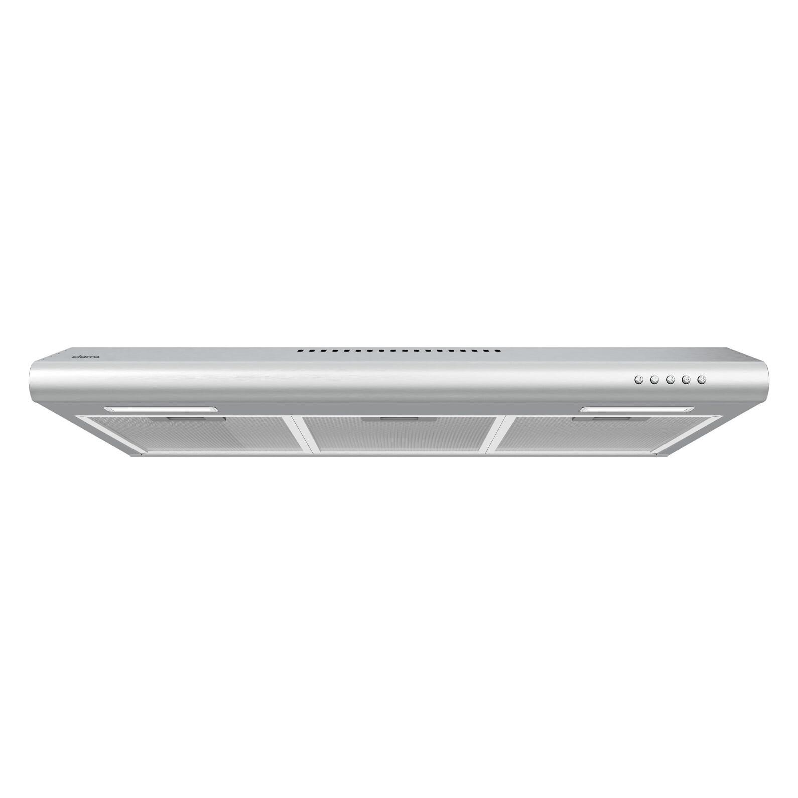 CIARRA Range Hood 30 inch Under Cabinet Ductless V