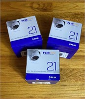 Set of 3 Flir Mpx Cameras Sealed