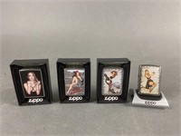 Zippo Pin Up Girl Lighters & More