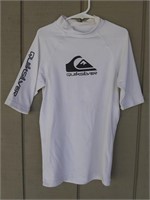 F1)Quicksilver Swim Shirt, Boy's 12, No Smoking or
