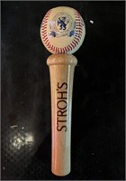 Stroh’s baseball beer pull
