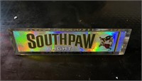 Southpaw Light beer pull