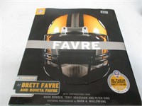 Brett Favre Hard Back Book