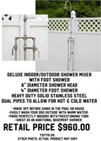 Deluxe Indoor/Outdoor Shower Mixer