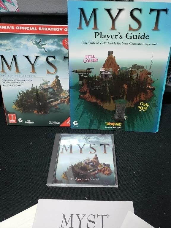 MYST PC VIDEO GAME PACK