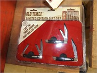 Oldtimer limited edition 3-knife gift set, 2017