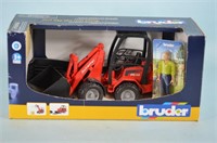 Bruder Toy Tractor and Figurine,  NIP