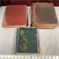 3 Vintage/Antique Books