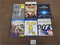 6 Blu-Ray dvd movies