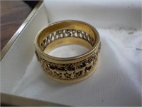 14k gold plated ring