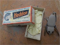 Early Heddon box w/ wrong lure