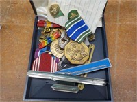 Assorted military medals