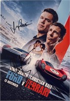 Autograph COA Ford v Ferrari Photo