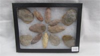 12 Assorted Framed Points and Blades