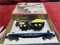 Lionel C&O flat car w/crane kit