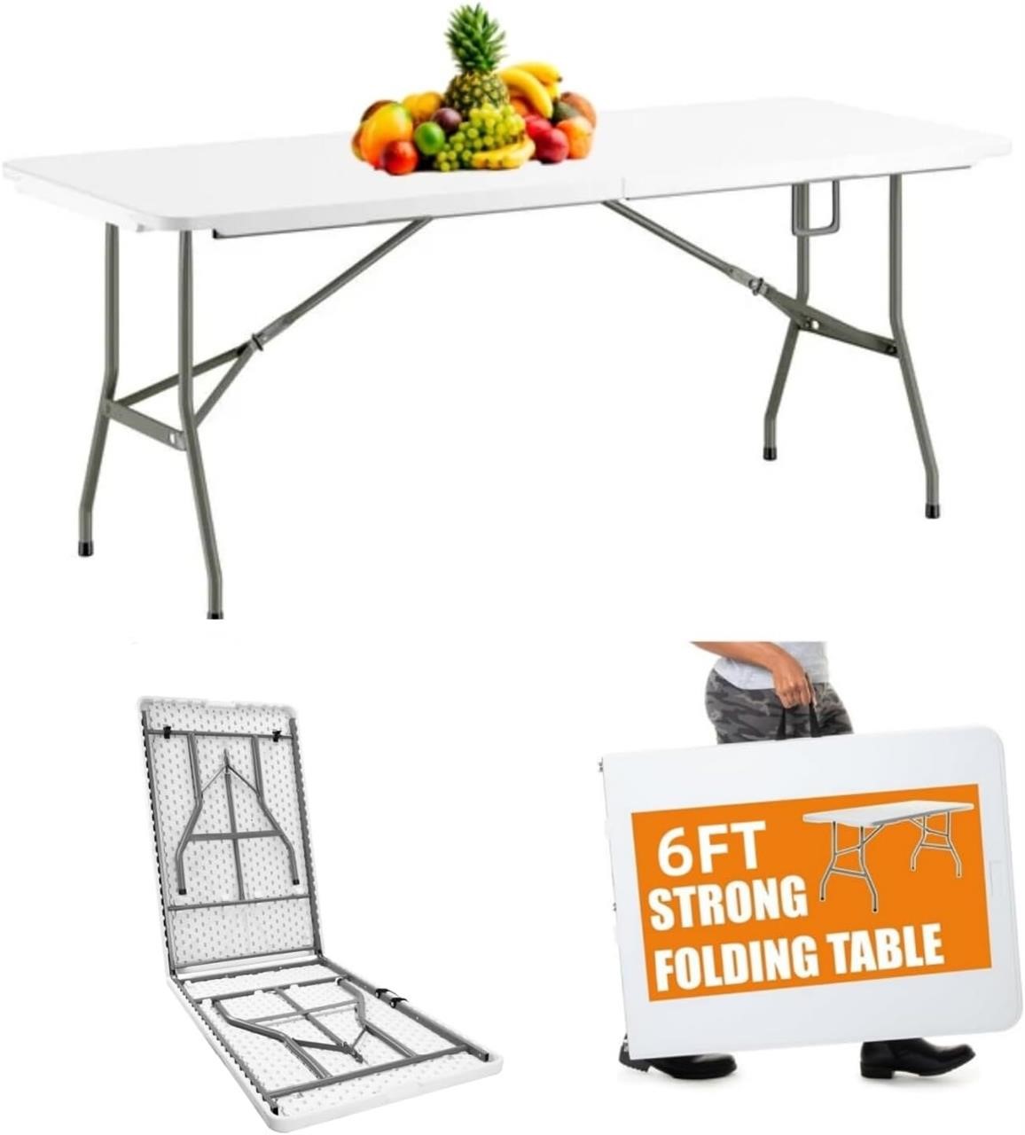 6FT30x72 Folding Table  Indoor/Outdoor Use