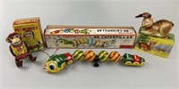 Mechanical Tin Wind-Up Toys.