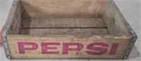 vintage Pepsi-Cola wood crate