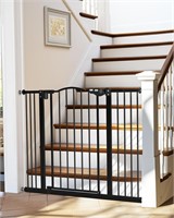 InnoTruth 39.6” Dog Gate for Stairs & Doorways, 30