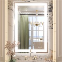 Keonjinn LED Mirror for Bathroom, 27 x 20 Inch, Wa