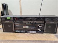 Panasonic FM Stereo and Cassette Player.