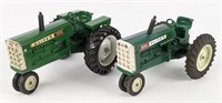 Repainted 1/16 Ertl Oliver 1650 & 1850 Tractors