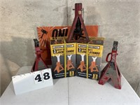 Heavy-Duty Jack Stands Lot