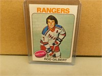 1975/76 OPC Rod Gilbert #225 Hockey Card