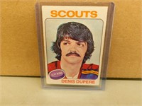 1975/76 OPC Denis Dupere #159 Hockey Card