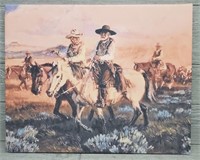"Lonesome Dove" Gus & Woodrow Canvas