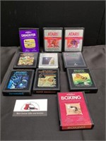 Vintage Atari and activision games