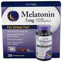Natrol Melatonin 5 Mg Fast Dissolve Tablets $50