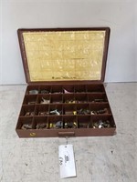 Lawson Metal Storage Box w/Contents - Air Fittings