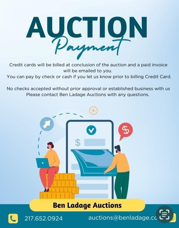 Auction Payment Information