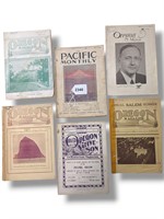 Antique Oregon Magazine Native Son Historical Lot