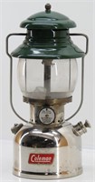 COLEMAN Chrome Lantern # 55 with Glass Globe