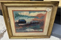 K Haynes Framed Painting