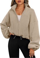 $23  AUTOMET Zip Up Hoodies Sherpa Outfits Small