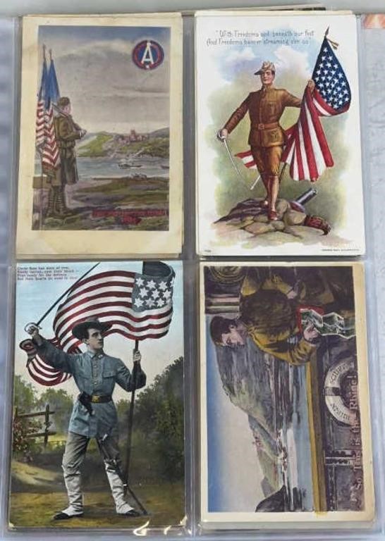 56pc Antique German WWI Postcards