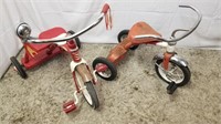 Vintage AMC and Retro Radio Flyer Tricycles