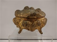 Art Nouveau Gilded Pine Cone Jewelry Box