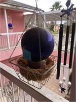 Hanging ball in basket #148